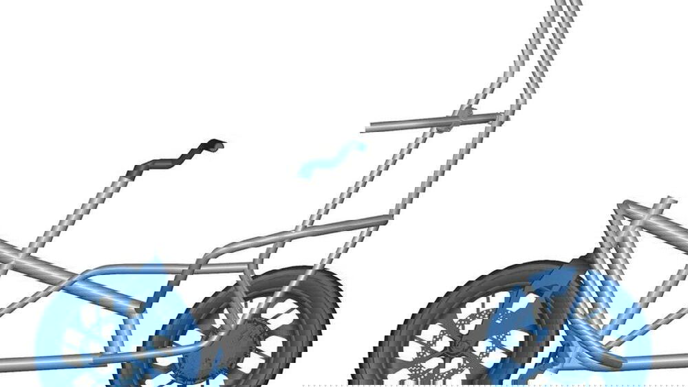 BMW Protective cage motorcycle patent